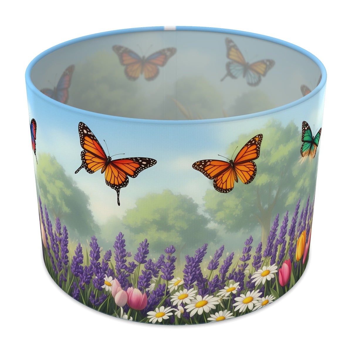 Butterfly Meadow Butterfly Garden lampshade - 30cm x 21cm Table
