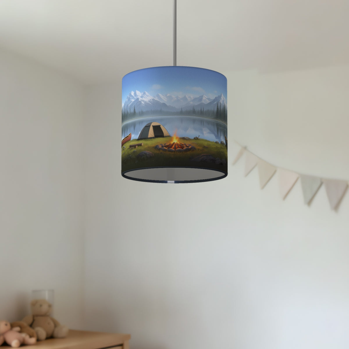 Camping Adventure wraparound lampshade - Lakeside Camp - photo 4