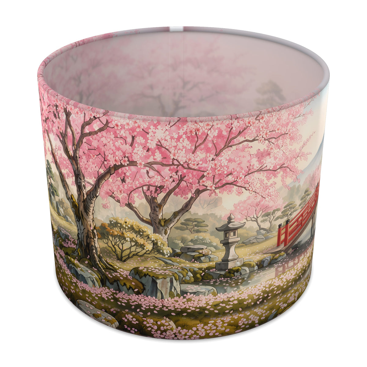 Blossom Garden Cherry Blossom Garden lampshade - 25cm x 20cm Table