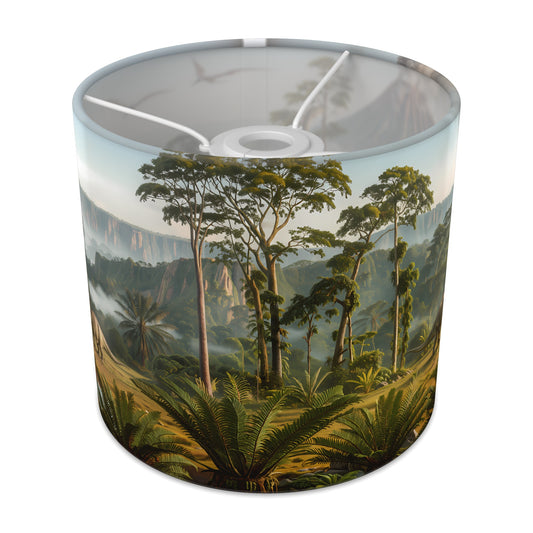 Dinosaur World wraparound lampshade - Volcano Valley - main photo