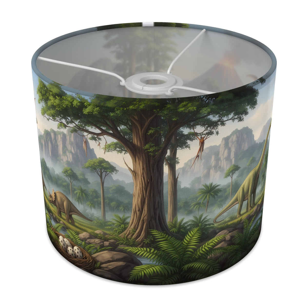 Volcano Valley Dinosaur World lampshade - 25cm x 20cm Ceiling
