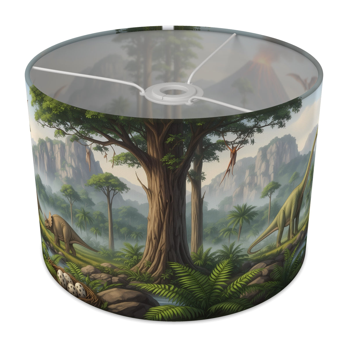 Volcano Valley Dinosaur World lampshade - 30cm x 21cm Ceiling