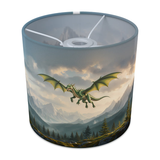 Dragon Mountains wraparound lampshade - Dragon Peaks - main photo