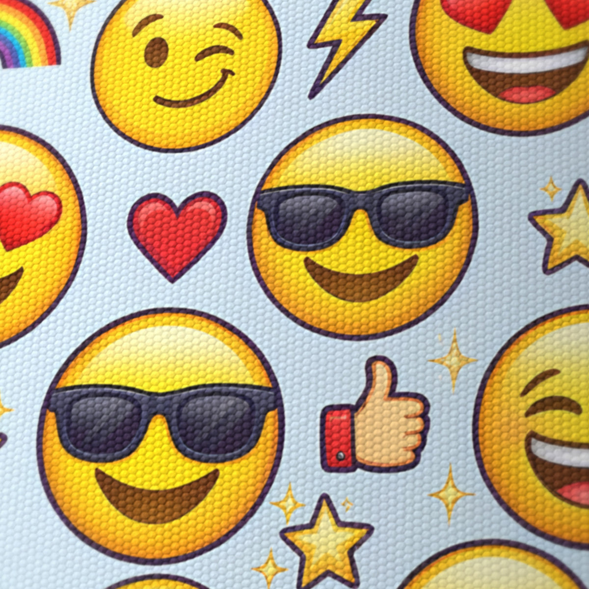 Sky Emoji Party lampshade - 20cm x 18.5cm Ceiling - photo 6