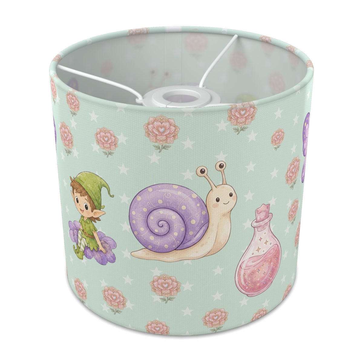 Mint Fairy Garden lampshade - 20cm x 18.5cm Ceiling - main photo