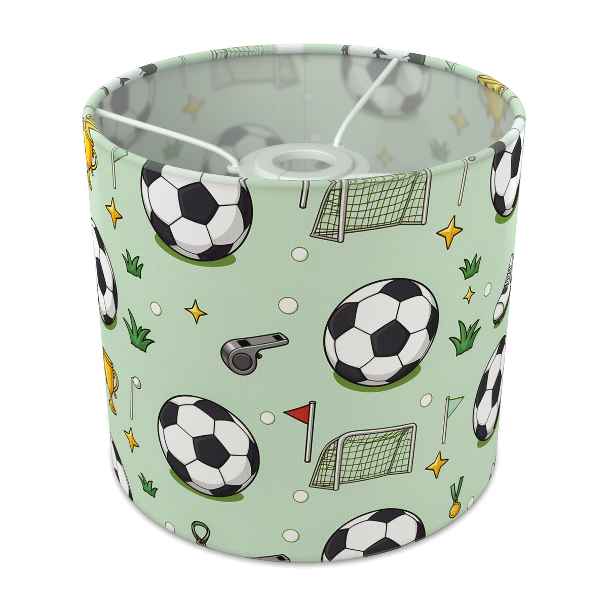 Green Kick Off lampshade - 20cm x 18.5cm Ceiling - main photo