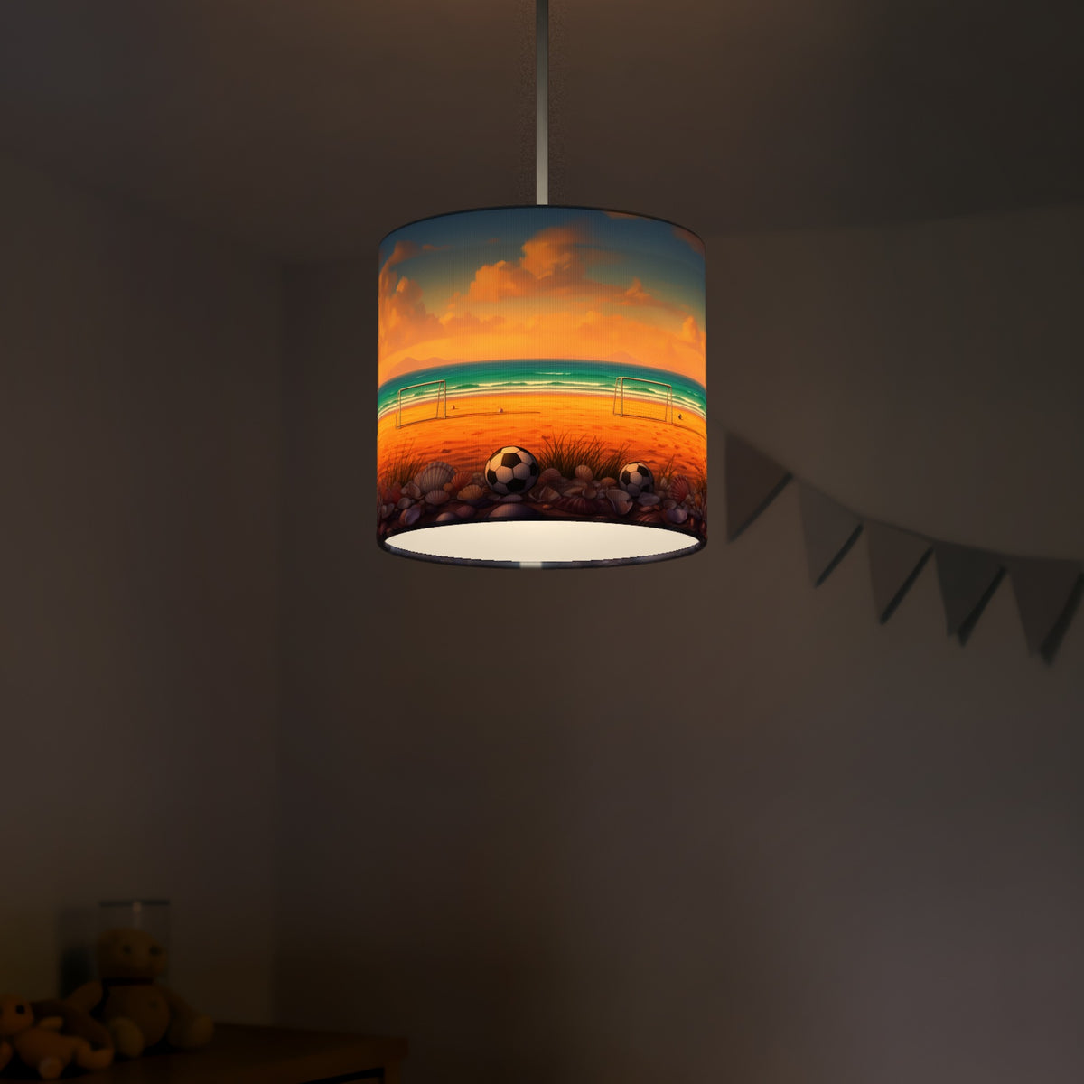 Match Day wraparound lampshade - Beach Football - photo 5