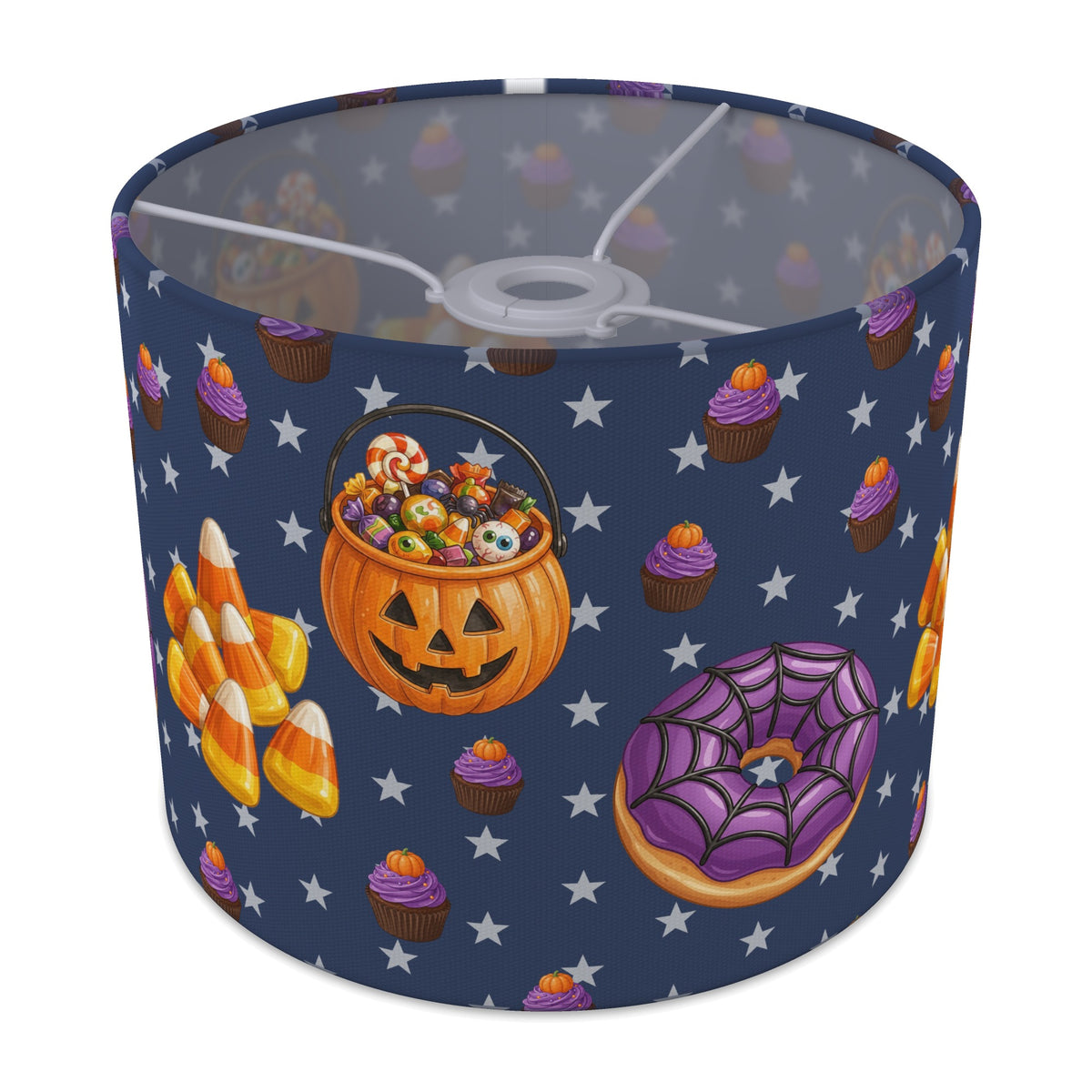Navy Halloween Food lampshade - 25cm x 20cm Ceiling