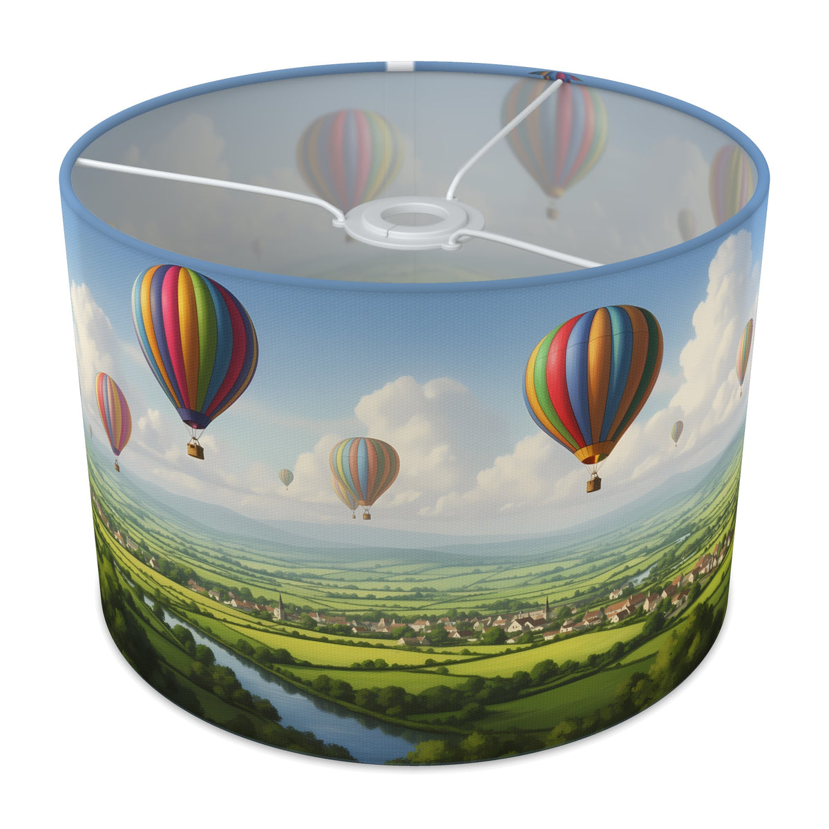 Countryside Flight Balloon Skies lampshade - 30cm x 21cm Ceiling