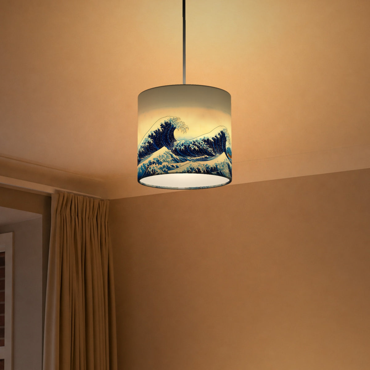 Great Wave wraparound lampshade - Great Wave - photo 5