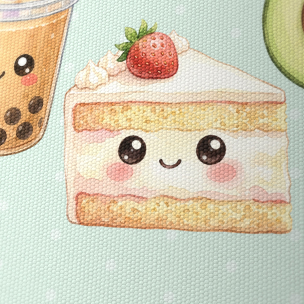 Mint Kawaii Food lampshade - 20cm x 18.5cm Ceiling - photo 6
