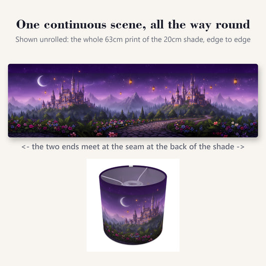 Magic Kingdom wraparound lampshade - Magic Castle - photo 2