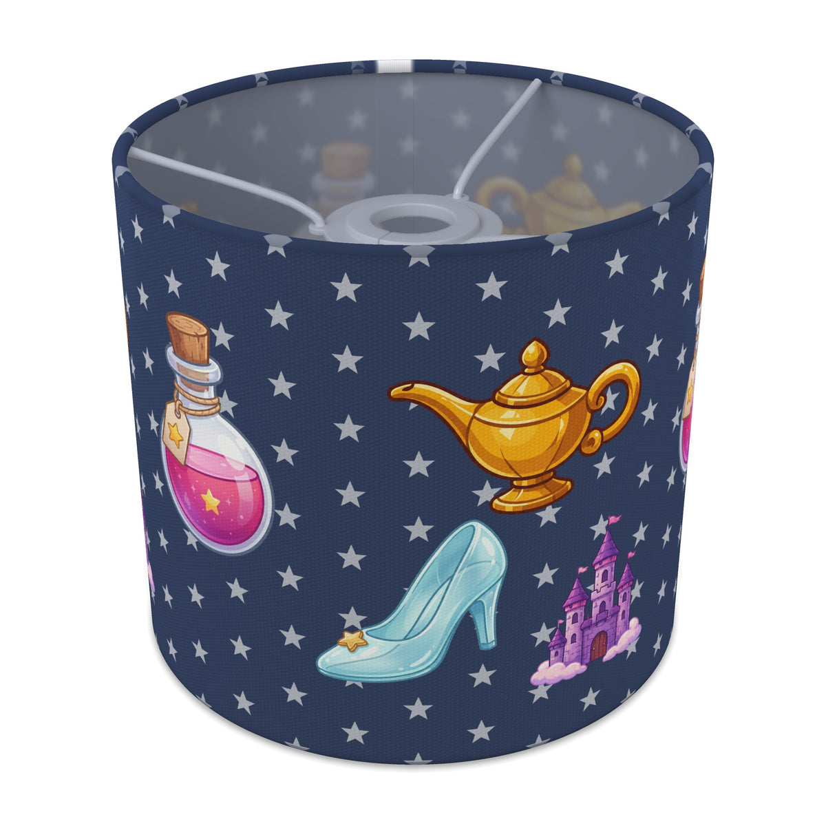 Navy Magic lampshade - 20cm x 18.5cm Ceiling - main photo