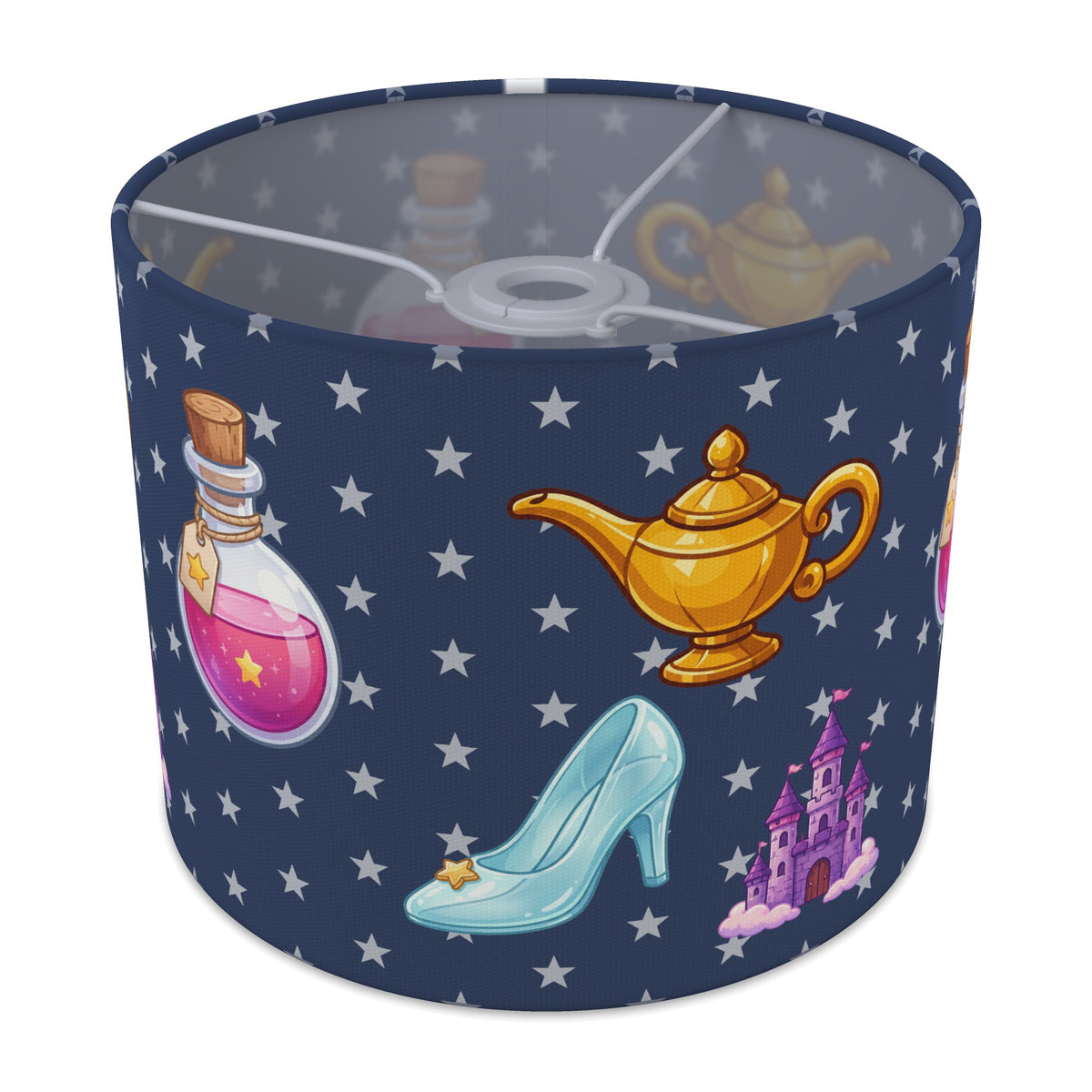 Navy Magic lampshade - 25cm x 20cm Ceiling