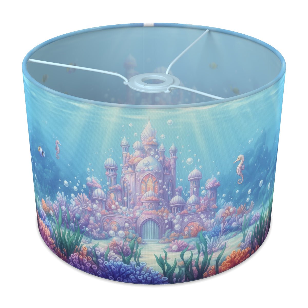Mermaid Castle Mermaid Kingdom lampshade - 30cm x 21cm Ceiling
