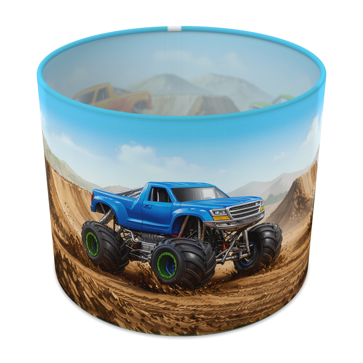 Mud Arena Monster Trucks lampshade - 25cm x 20cm Table