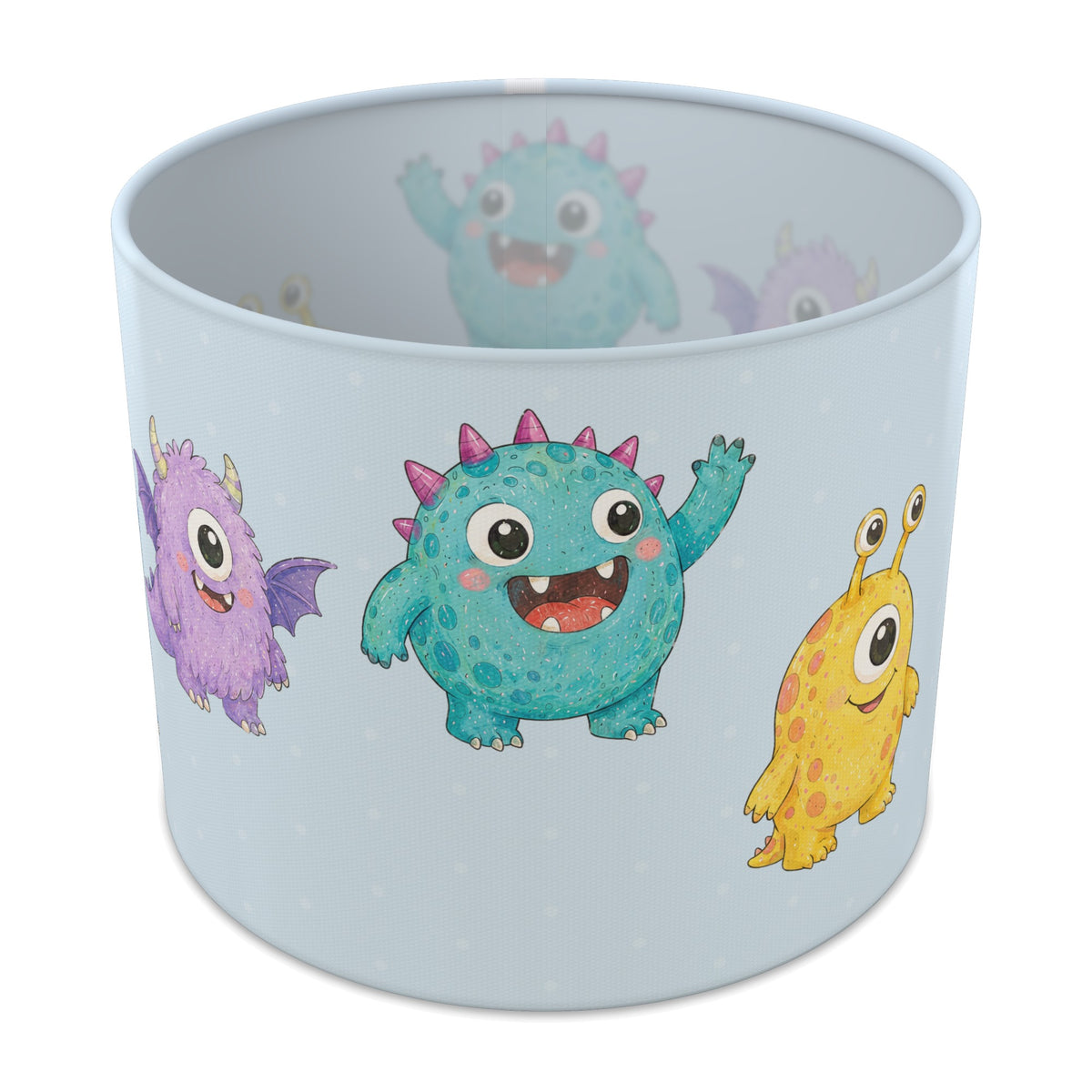 Sky Monsters lampshade - 25cm x 20cm Table