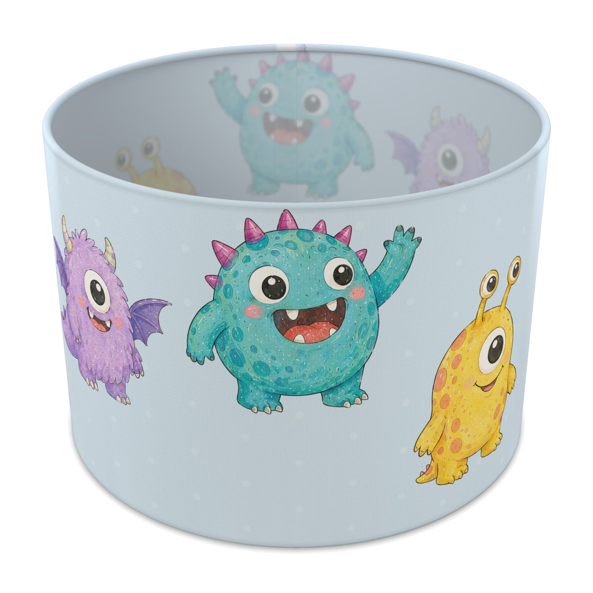 Sky Monsters lampshade - 30cm x 21cm Table