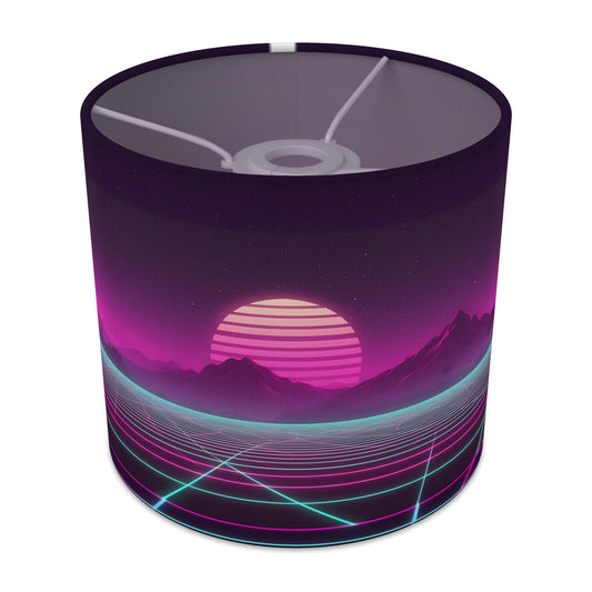 Neon Gamer World wraparound lampshade - Retro Neon - main photo
