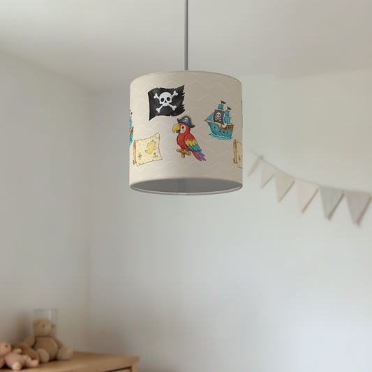 Sand Pirates lampshade - 20cm x 18.5cm Ceiling - photo 2