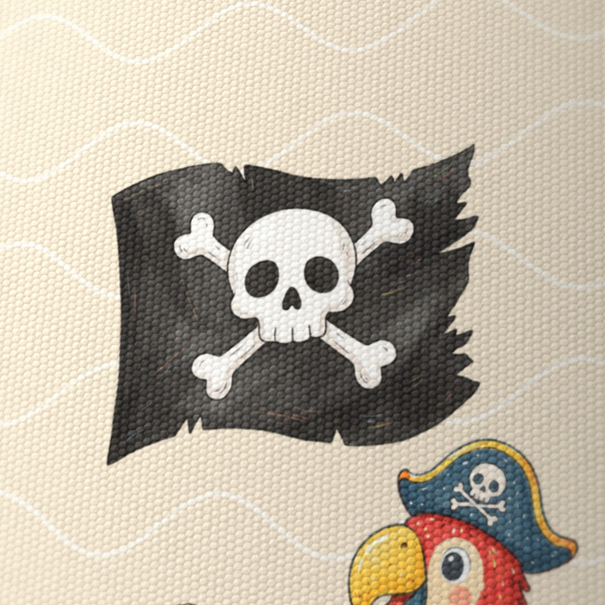Sand Pirates lampshade - 20cm x 18.5cm Ceiling - photo 6