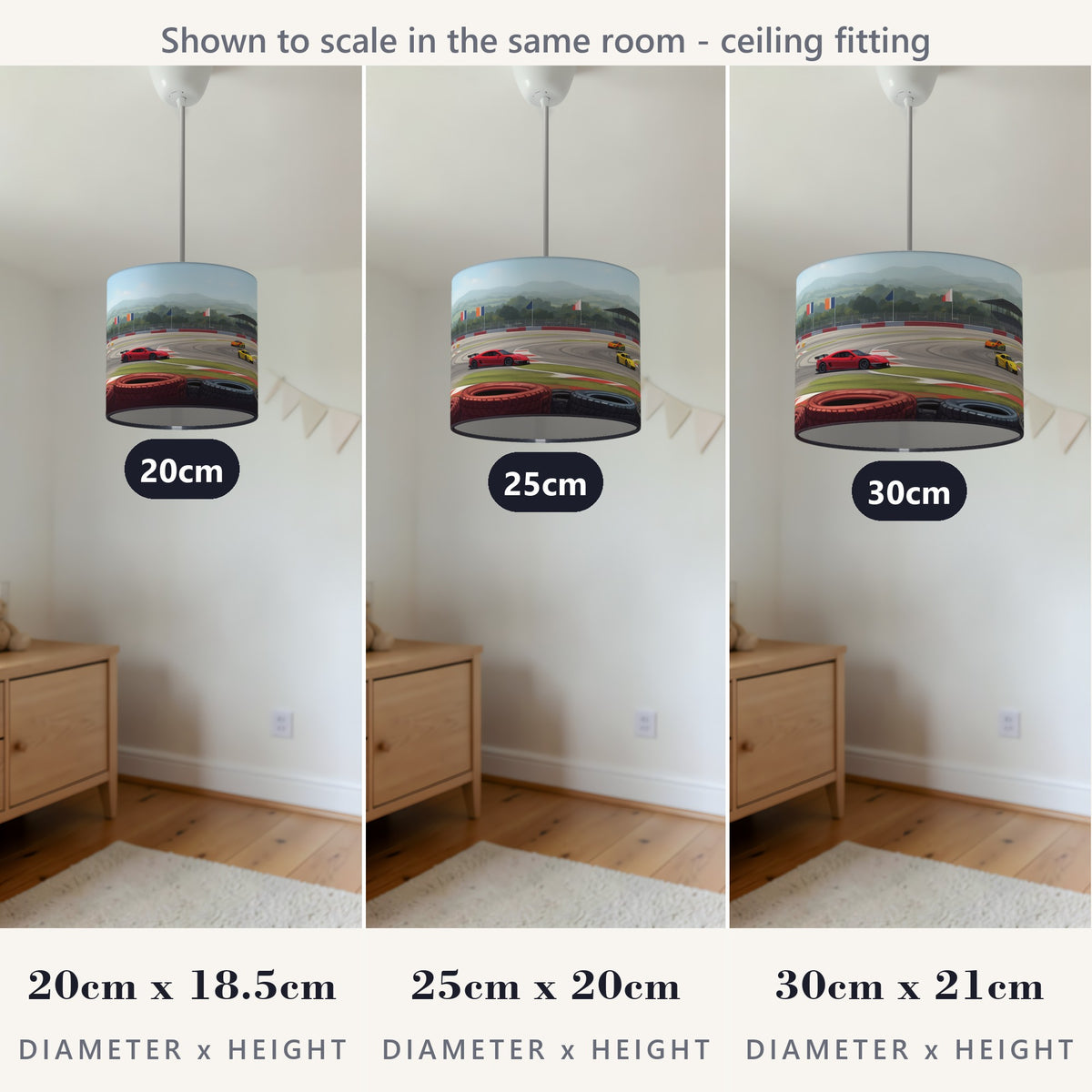 Speedway Panorama wraparound lampshade - Grand Prix - photo 6