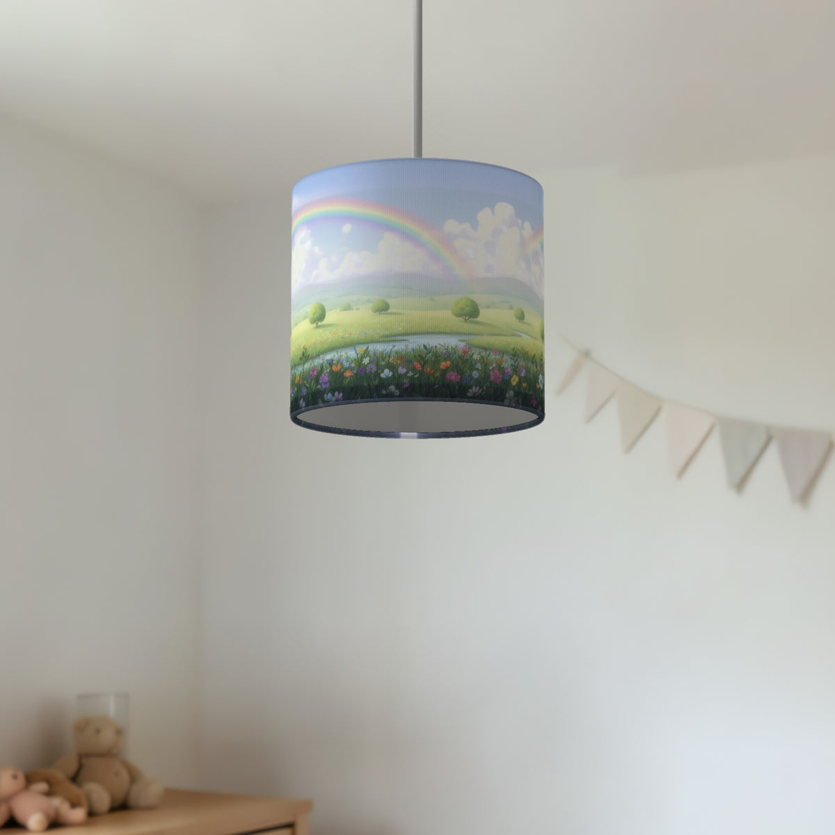 Rainbow Skies wraparound lampshade - Rainbow Valley - photo 4