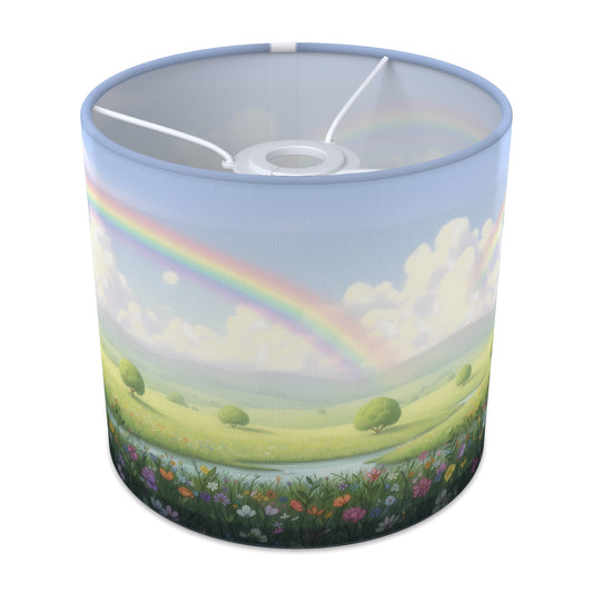 Rainbow Skies wraparound lampshade - Rainbow Valley - main photo