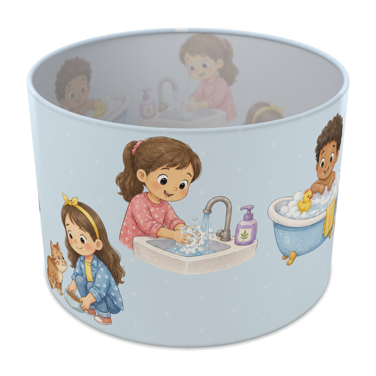 Sky Routine lampshade - 30cm x 21cm Table
