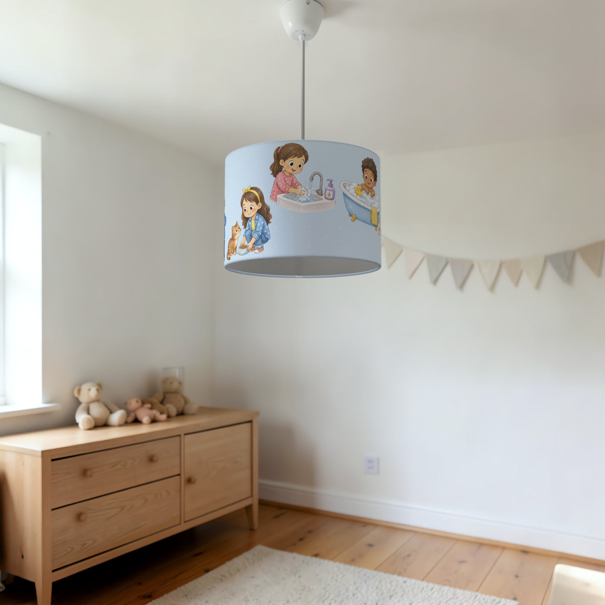 Sky Routine lampshade - 20cm x 18.5cm Ceiling - photo 3