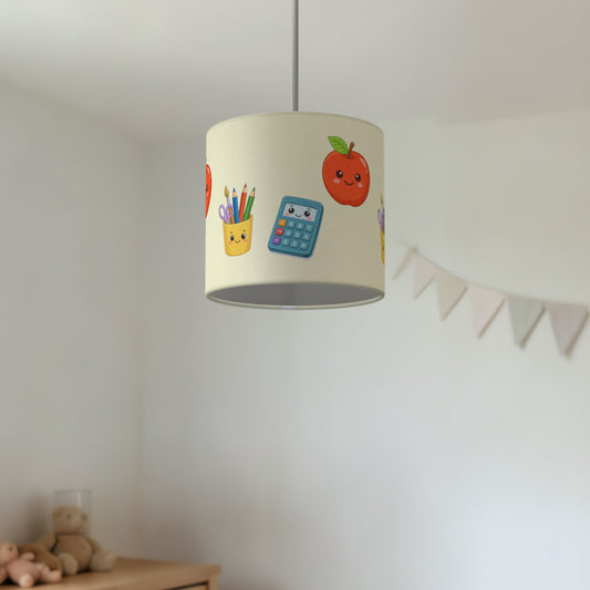 Lemon School lampshade - 20cm x 18.5cm Ceiling - photo 2