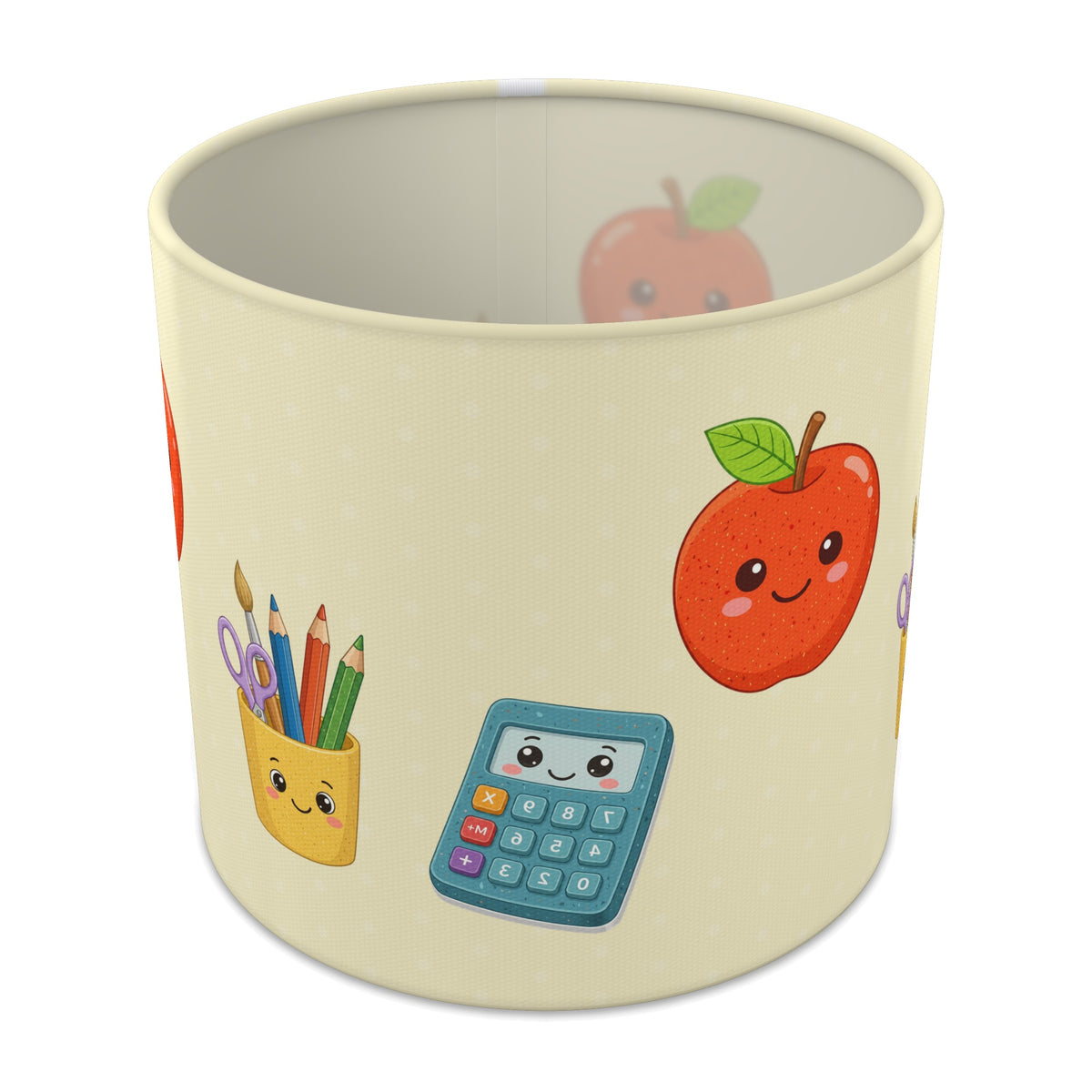 Lemon School lampshade - 20cm x 18.5cm Table
