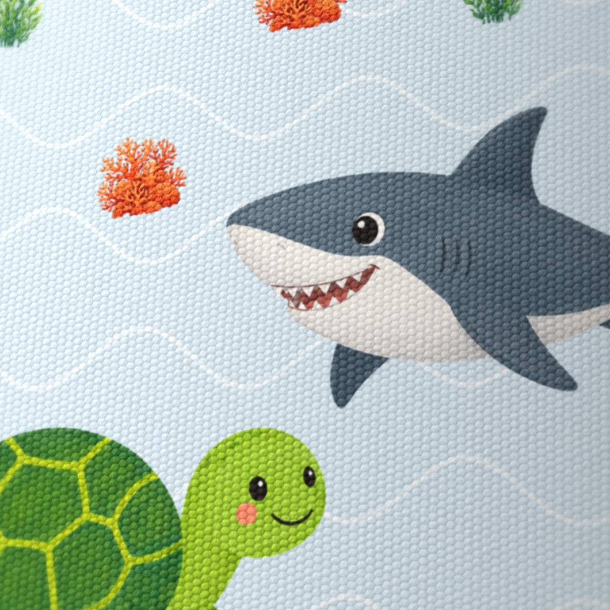 Sky Cute Sea Friends lampshade - 20cm x 18.5cm Ceiling - photo 6