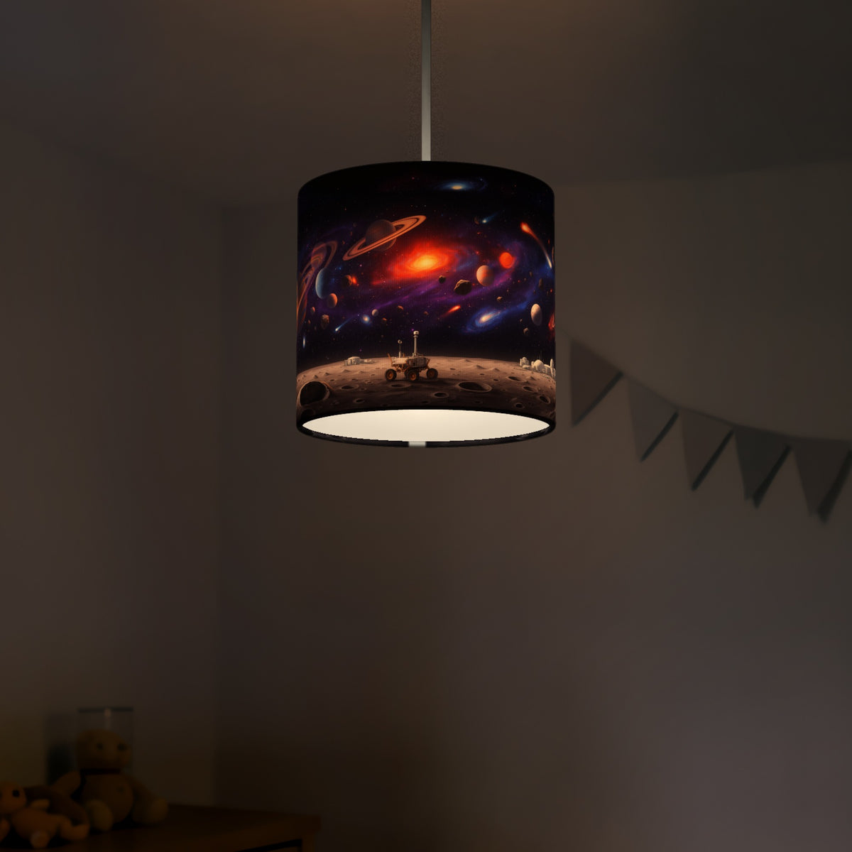 Space Adventure wraparound lampshade - Planet Hop - photo 5