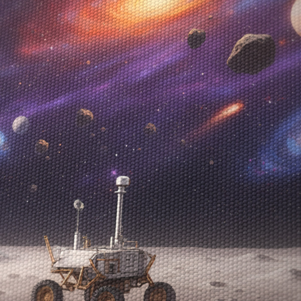 Space Adventure wraparound lampshade - Planet Hop - photo 8