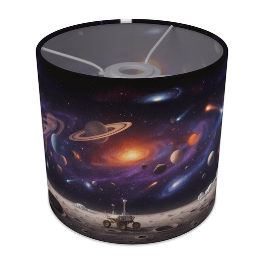 Space Adventure wraparound lampshade - Planet Hop - main photo