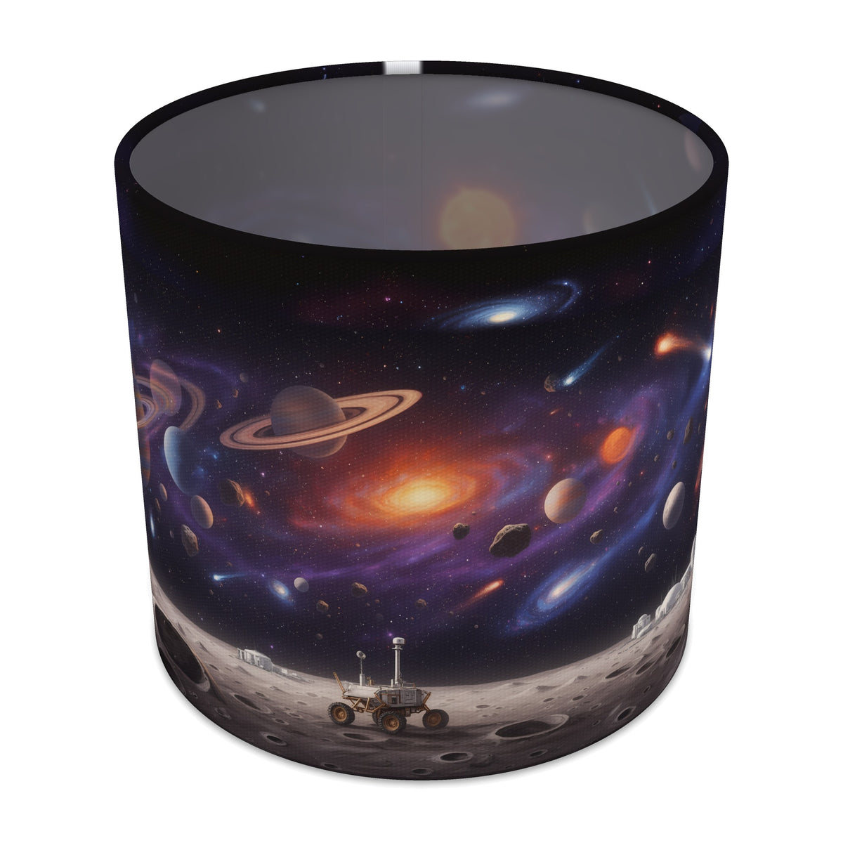 Planet Hop Space Adventure lampshade - 20cm x 18.5cm Table