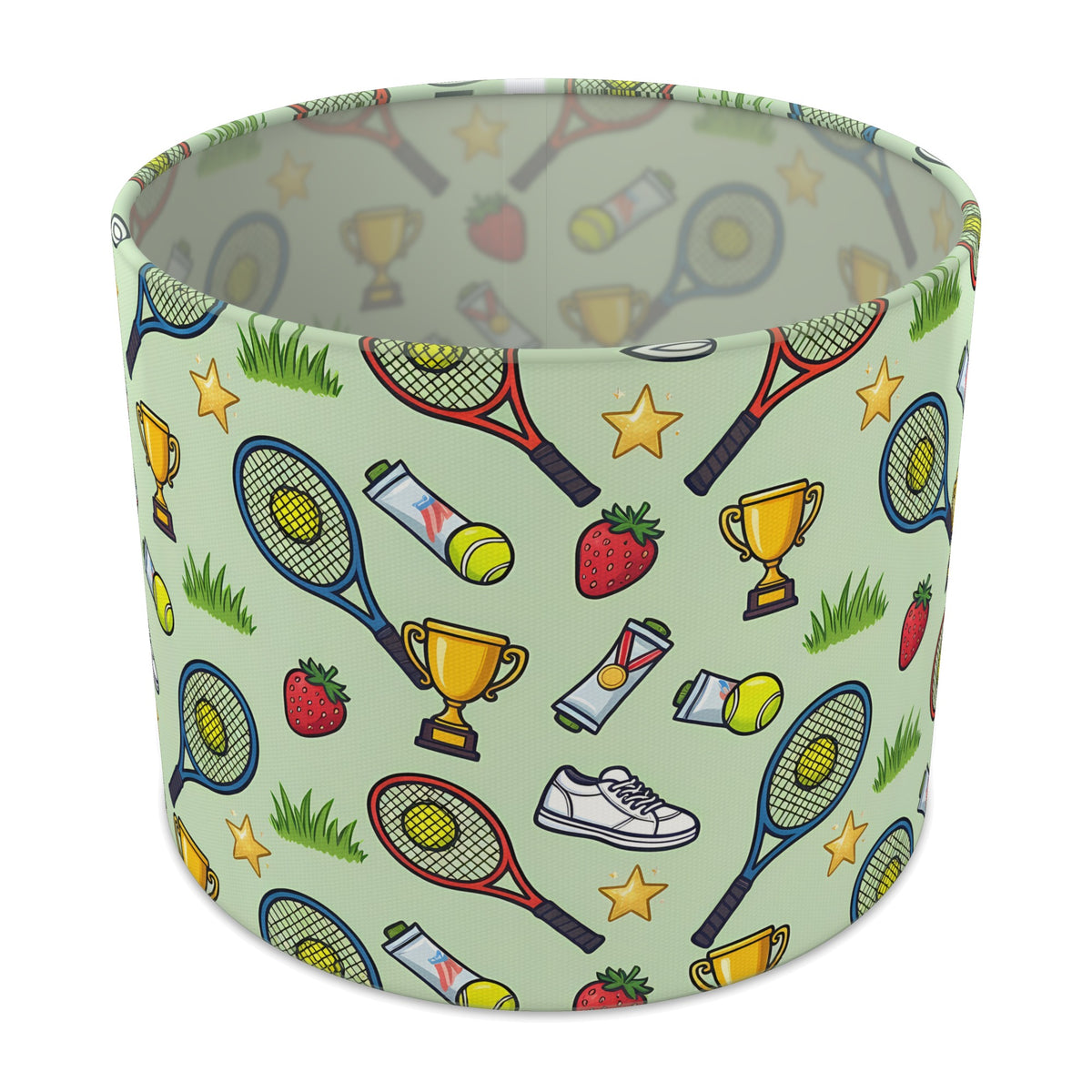 Grass Game Set Match lampshade - 25cm x 20cm Table