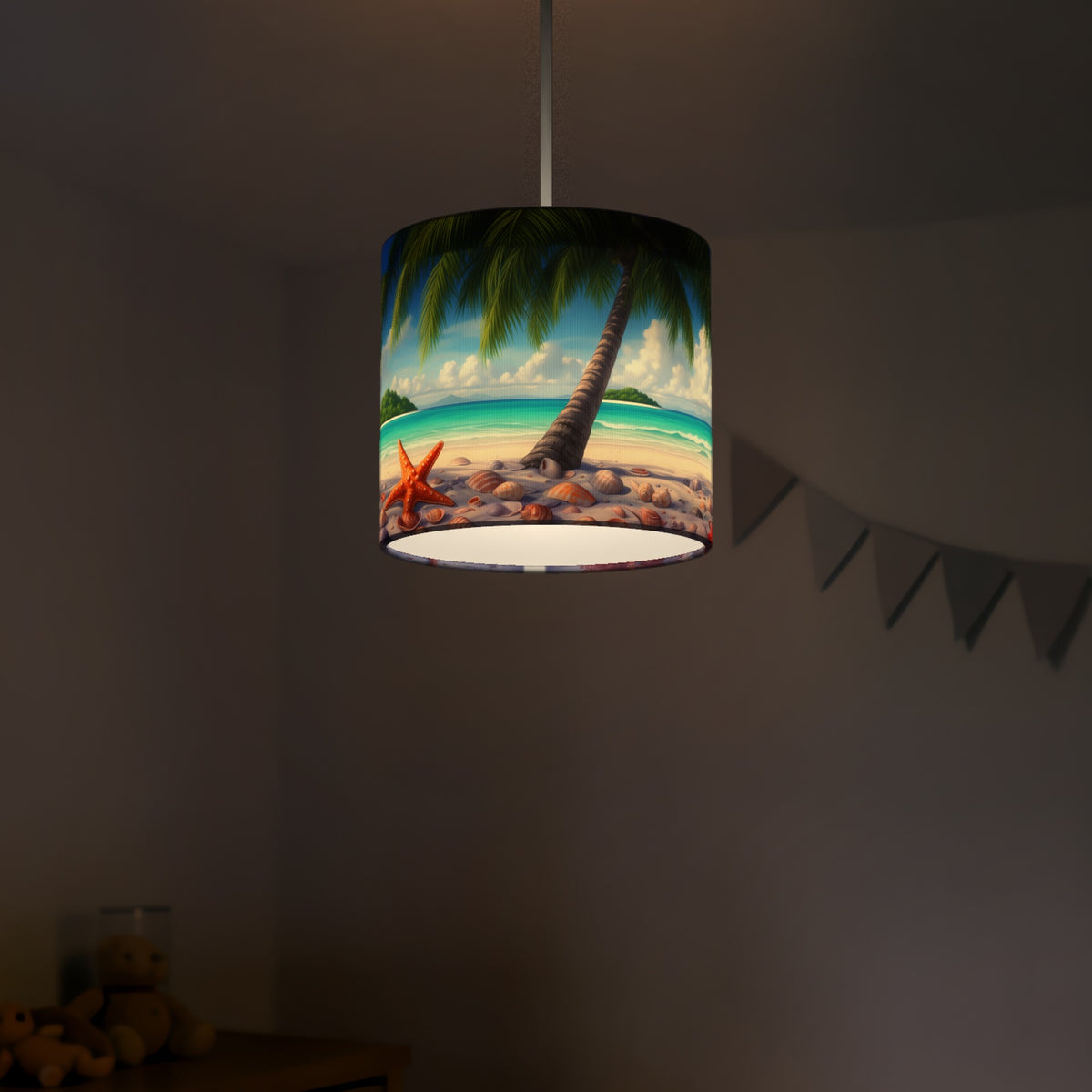Tropical Island wraparound lampshade - Palm Beach - photo 5