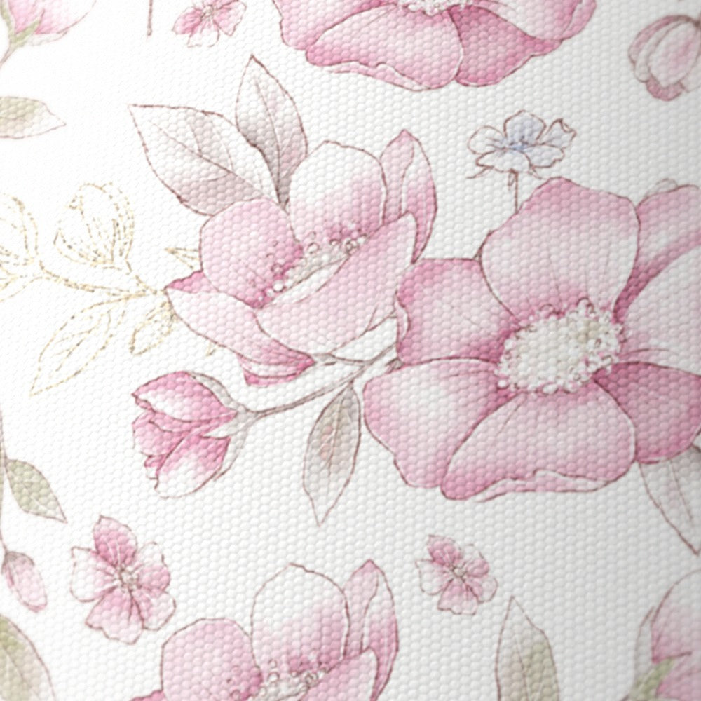 Pink Floral Design lampshade