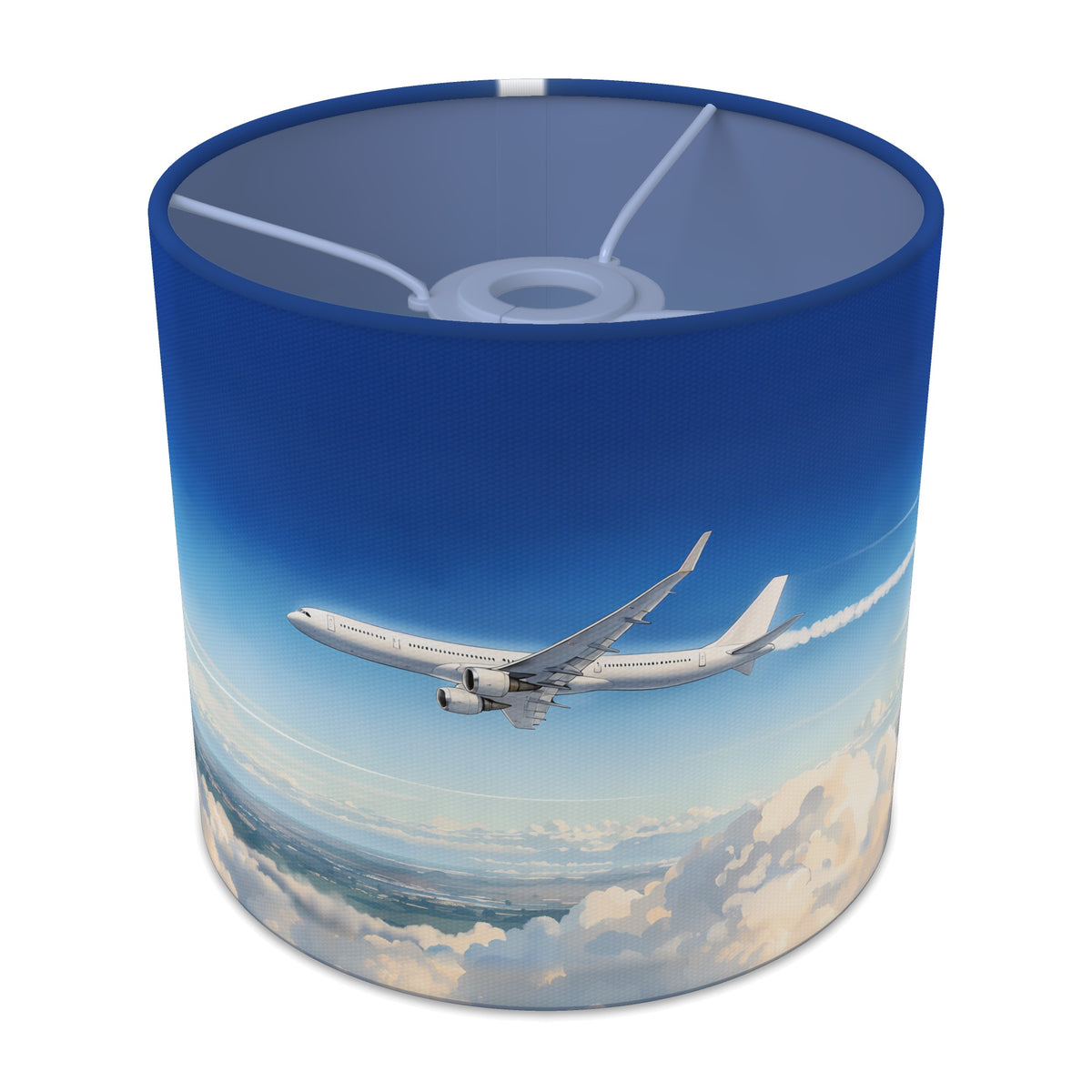 Sky Planes wraparound lampshade - Jet Stream