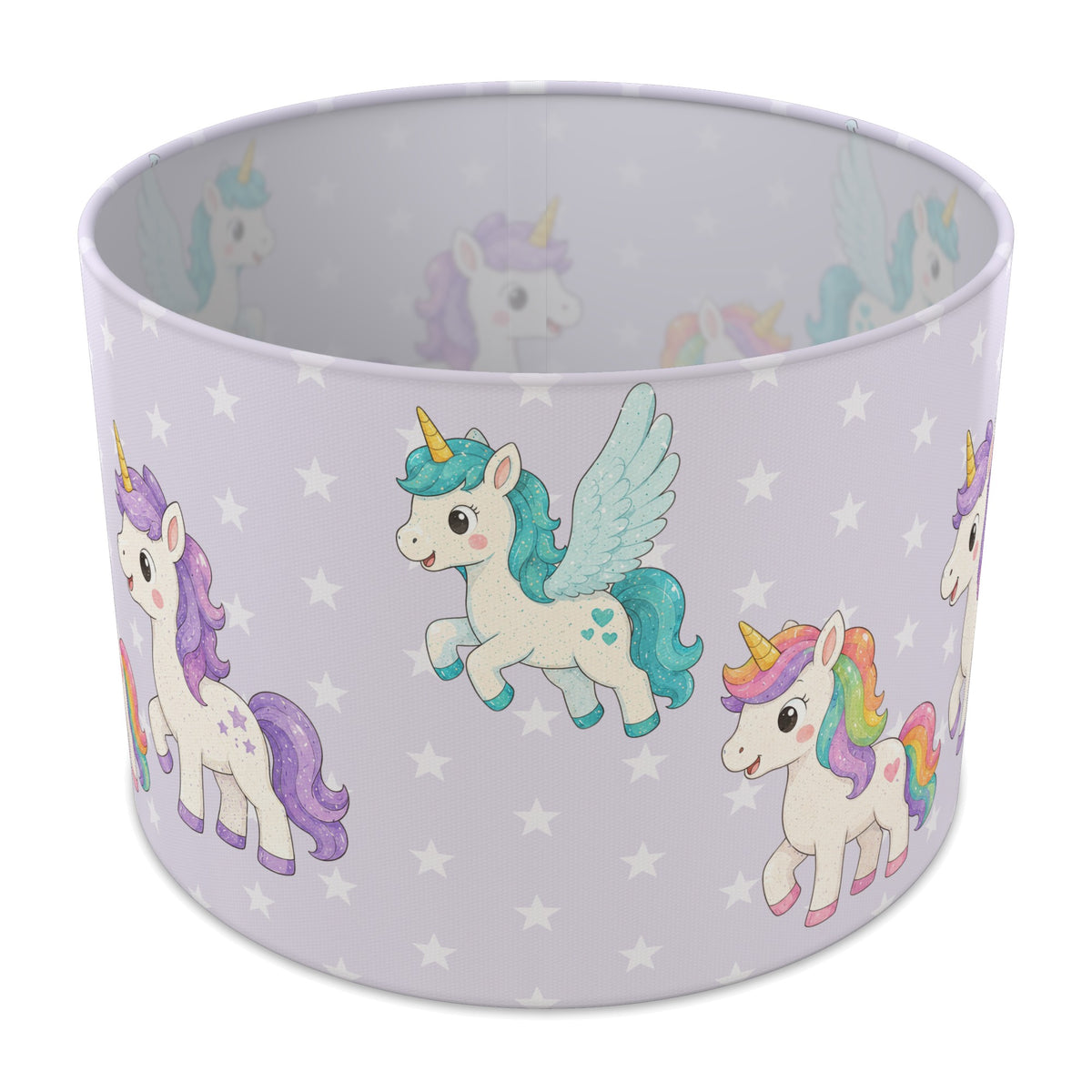 Lilac Fantasy Kingdom lampshade - 30cm x 21cm Table