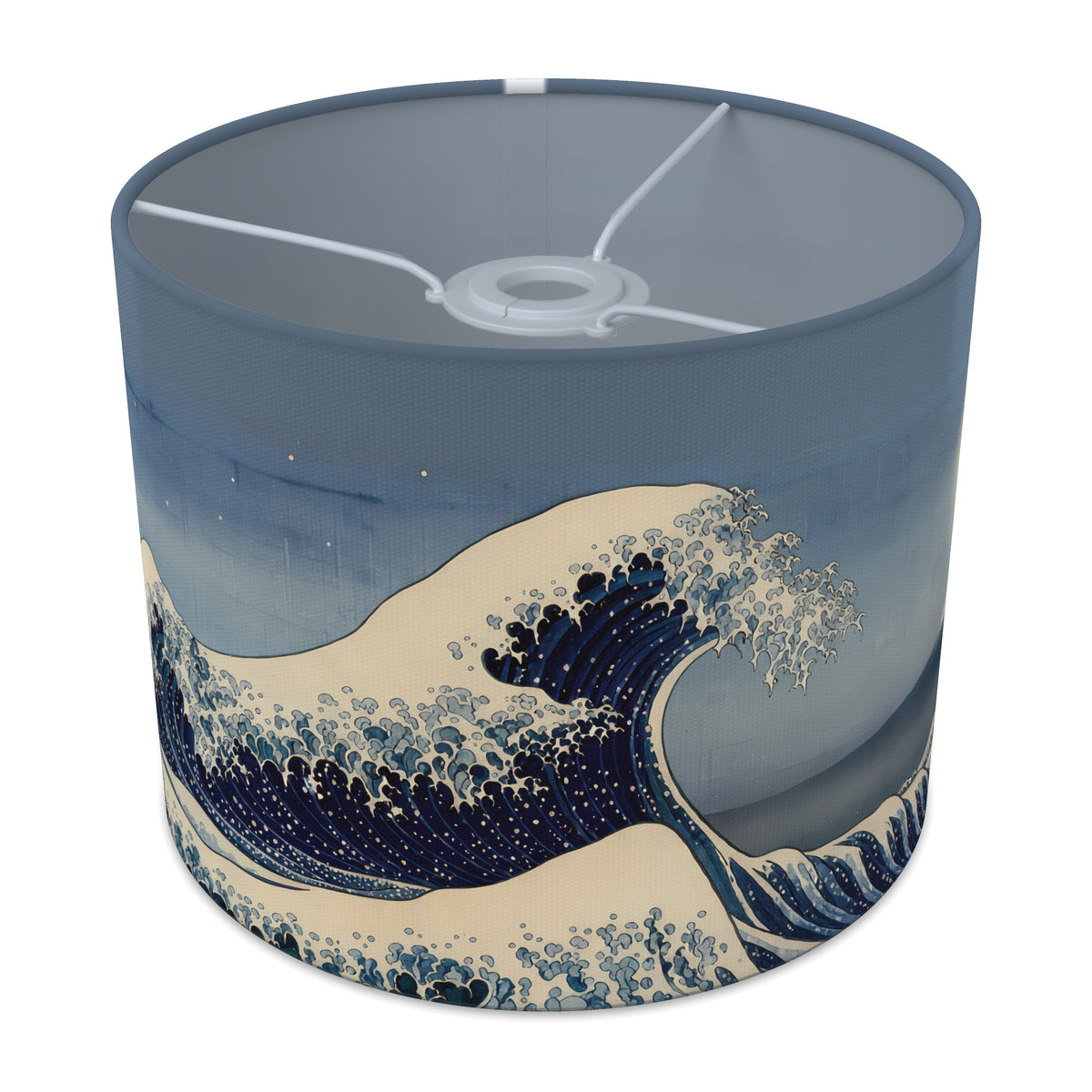 Moonlit Wave Great Wave lampshade - 25cm x 20cm Ceiling