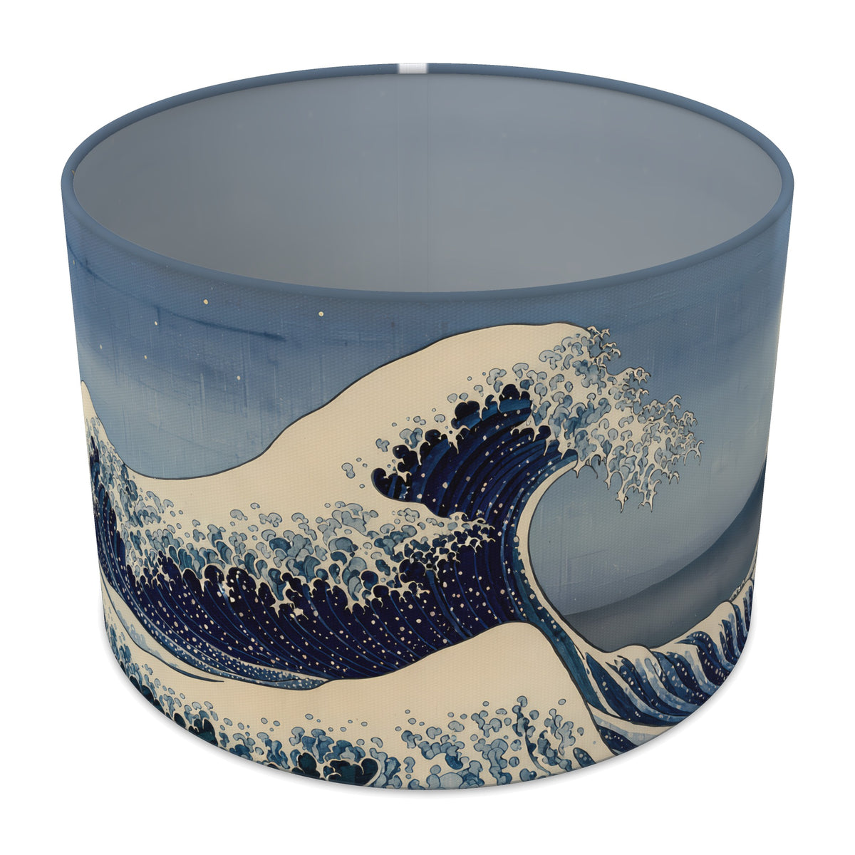 Moonlit Wave Great Wave lampshade - 30cm x 21cm Table