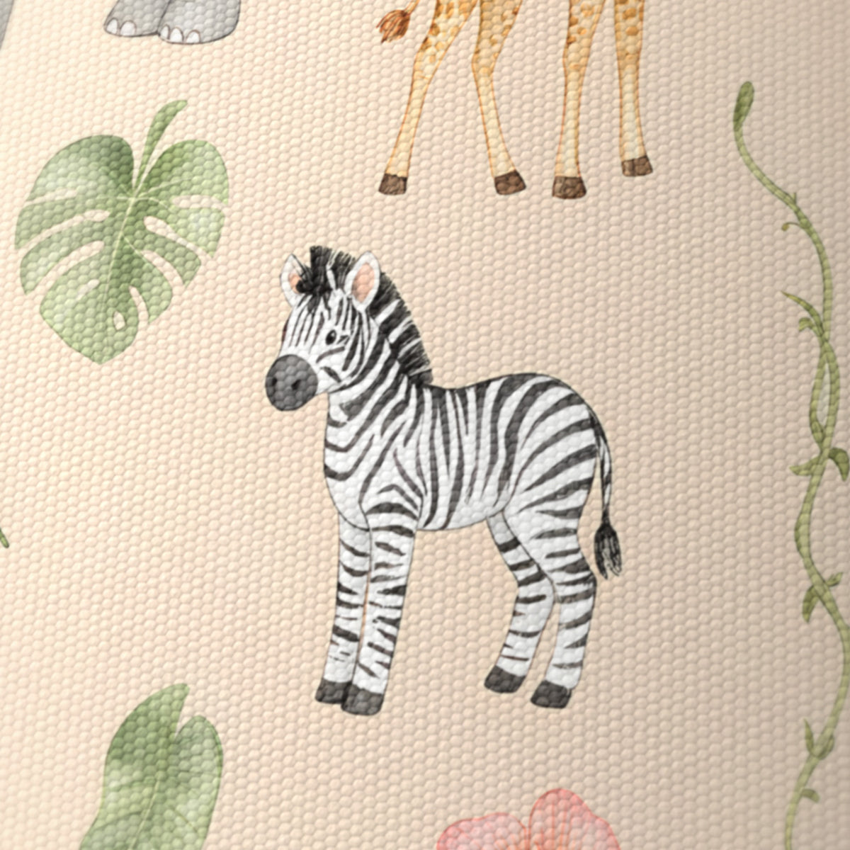 Sand Jungle Pals lampshade - 20cm x 18.5cm Ceiling - photo 6