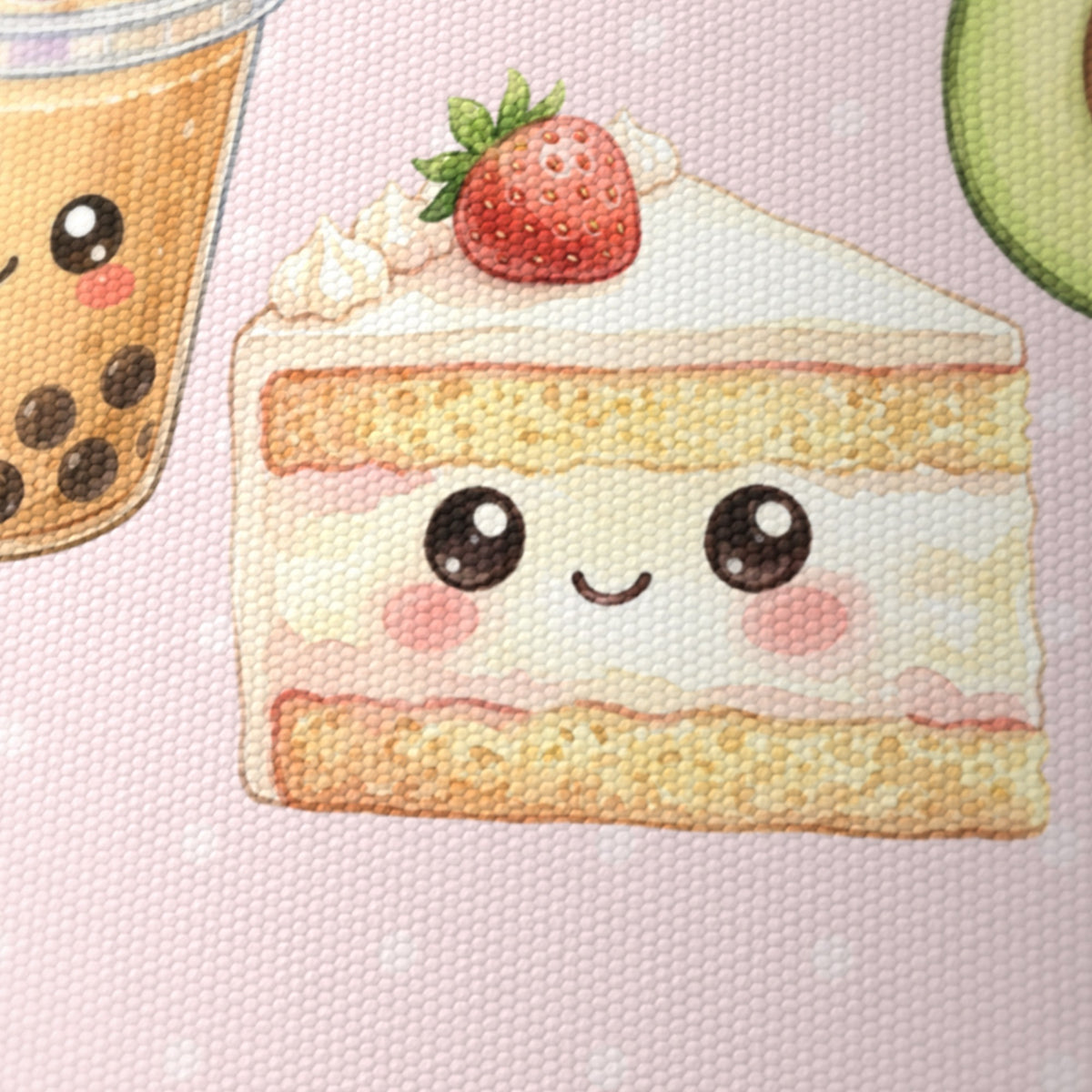 Blush Kawaii Food lampshade - 20cm x 18.5cm Ceiling - photo 6