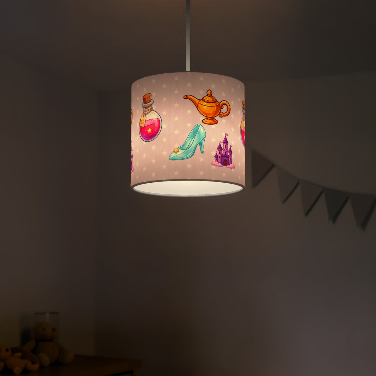 Lilac Magic lampshade - 20cm x 18.5cm Ceiling - photo 5