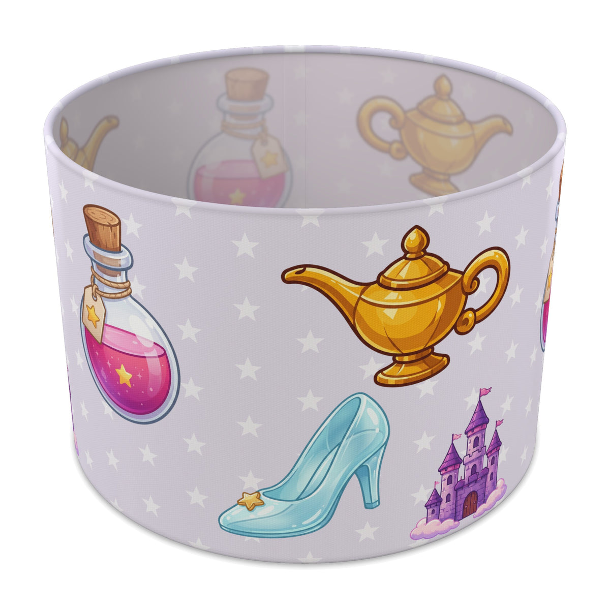 Lilac Magic lampshade - 30cm x 21cm Table