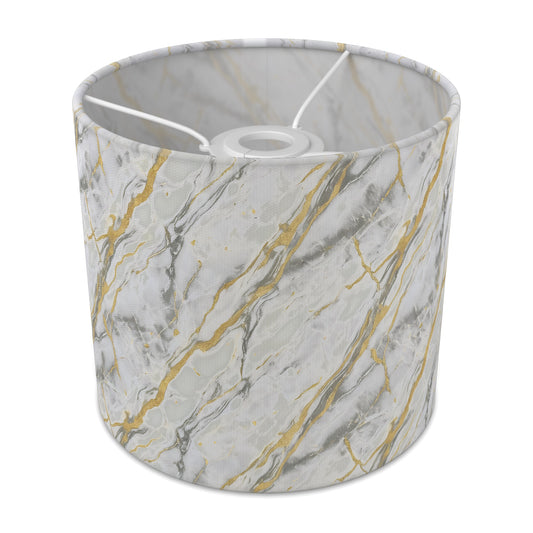 Grey Marble Luxe lampshade - 20cm x 18.5cm Ceiling - main photo