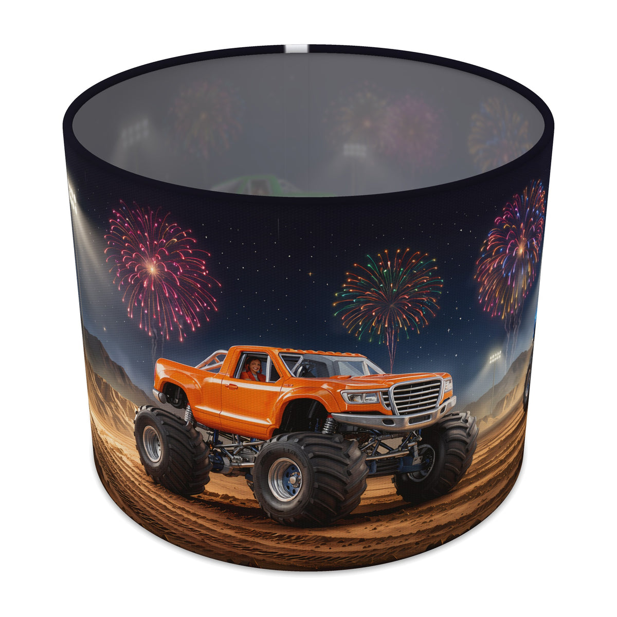 Night Show Monster Trucks lampshade - 25cm x 20cm Table